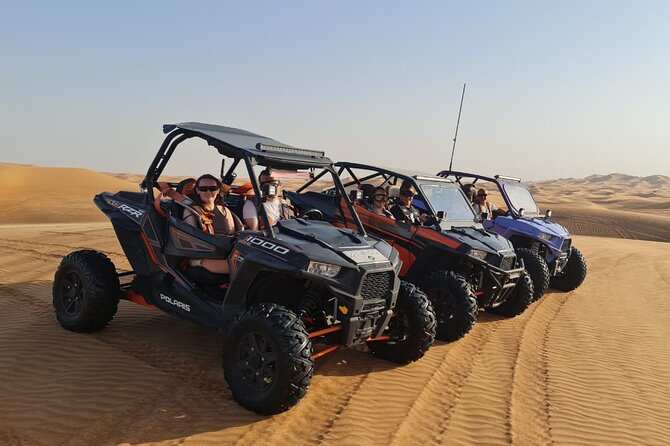 Dubai: Unique SUNSET Buggy Red Dunes Safari - From Dubai to Lahbab’s red dunes