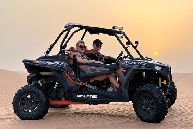 Dubai: Unique SUNSET Buggy Red Dunes Safari - A high-dune sunset stop in Lahbab