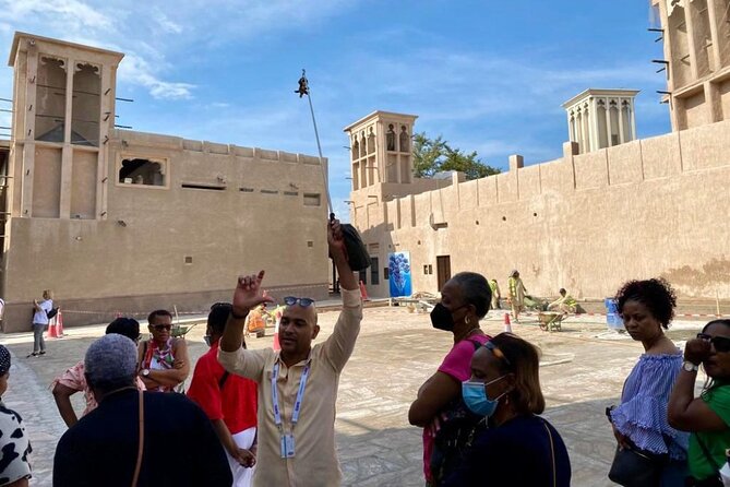 Dubai Walking Tour "Fahidi Area, Dubai Museum, Souks" - The Gold Souk is a lively final stop
