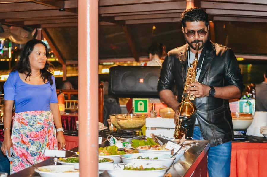 Dubai: Water Canal Cruise and La Perle Show with Dinner - Starting at Al Faris Floating Restaurant