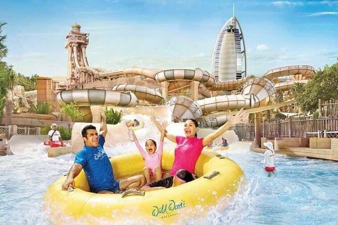 Dubai Wild Wadi Water Park Admission Ticket - The ten-minute waterfall and the park’s Arabian theme