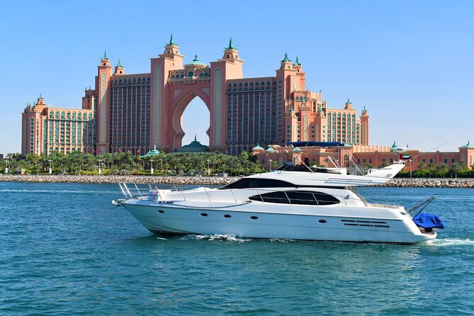 Dubai Yacht Rental - Book 58 ft Private Yacht up to 28 persons - Choosing between two, three, and four hours