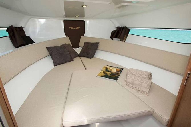 Dubai Yacht Sea escape Cruise, Swim, Tan & Sightsee! - Seeing Dubai from Marina Gate