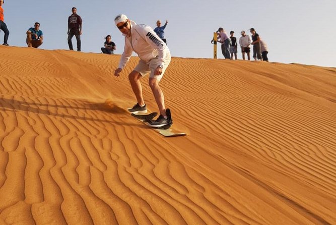 Dune Bashing with Quad Bike and Sand Boarding from Dubai - The morning drive from Dubai