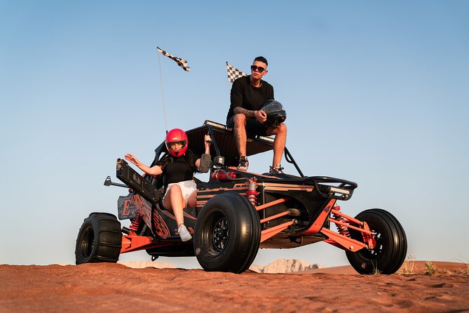 Dune Buggy Experience and Dinner at Mleiha Archaeological Center - Sandboarding on the tall dunes