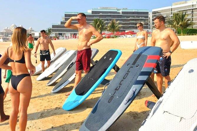 E-Foil in Palm Jumeirah - What e-foiling feels like at Palm Jumeirah