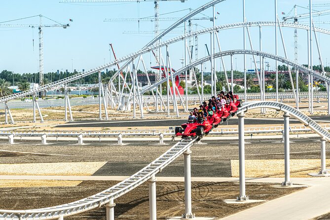 Entrance ticket to Ferrari World Abu Dhabi theme park - Family activities for younger children