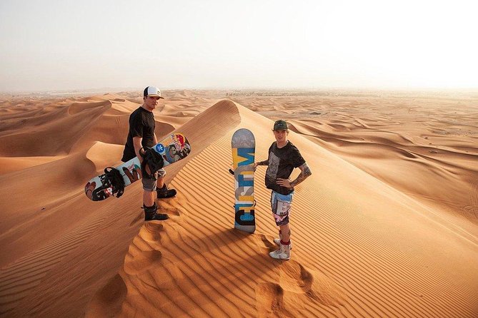 Evening Desert Adventure: Quad Biking, Sandboarding & Camel Ride - Pickup from Dubai and the ride to Lahbab