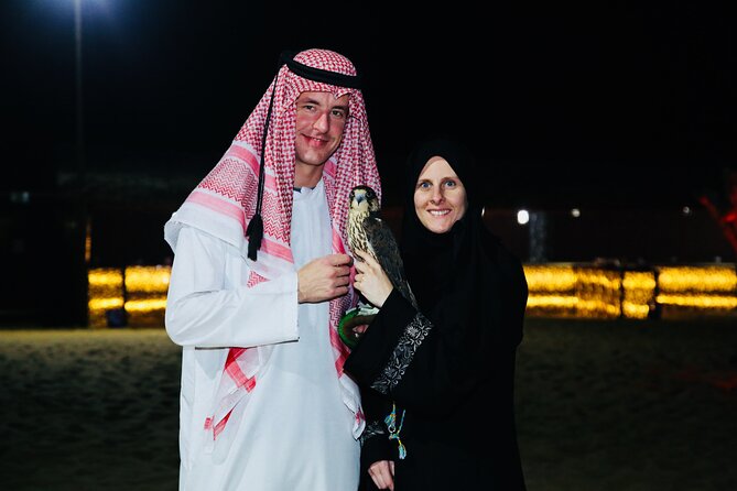 Evening Desert Safari Abu Dhabi with Hot BBQ Dinner - Tanoura, belly dancing, and the night sky