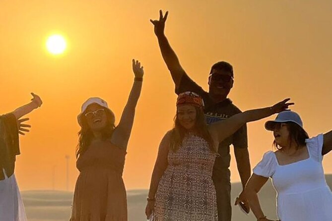Evening Desert Safari Abu Dhabi with Hot BBQ Dinner - Camel farm and camel riding