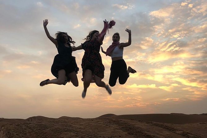 Evening Desert Safari & BBQ With Live Shows,Camel Ride,Falcon pic - Arabic coffee, dates, and camp customs