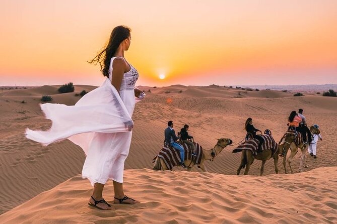 Evening Desert Safari & BBQ With Live Shows,Camel Ride,Falcon pic - Lahbab’s 40-minute dune-bashing run