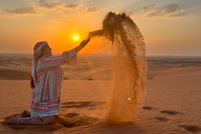 Evening Desert Safari Camel Ride Dinner Live Shows in Abu Dhabi - Key points at a glance