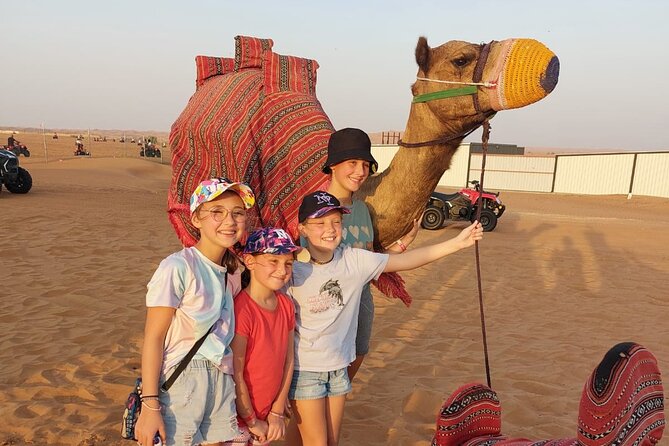 Evening Desert Safari Camel Ride Dinner Live Shows in Abu Dhabi - Leaving Abu Dhabi between 2:30 and 3 p.m.