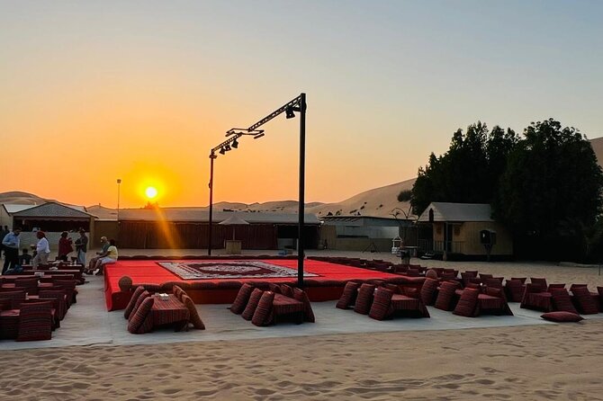 Evening Desert Safari Camel Ride Dinner Live Shows in Abu Dhabi - Dune bashing across Abu Dhabi’s high sand