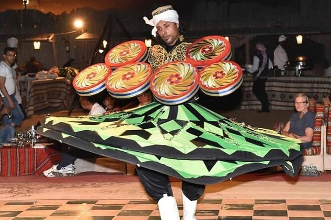 Evening Desert Safari Camel Ride Live Shows Shisha Dinner - The camp evening: tea, shisha, and henna