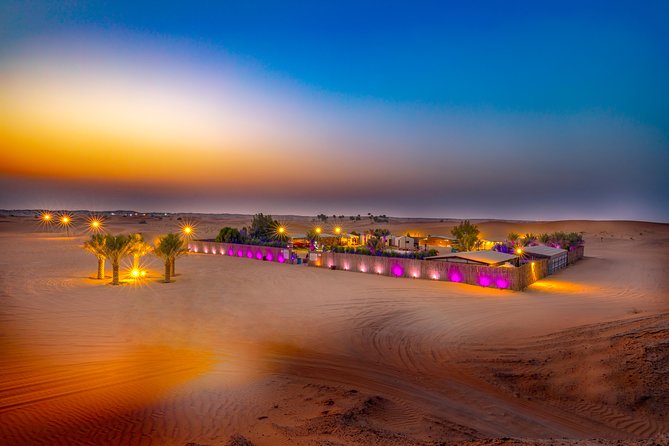 Evening Desert Safari & camel ride – Without Camp Experience - Key points at a glance