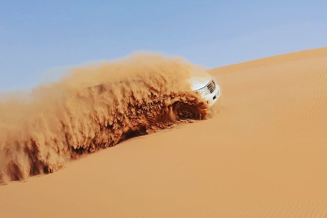 Evening Desert Safari Dubai with BBQ Dinner & Shows - From Dubai pickup to the Al Madam dunes