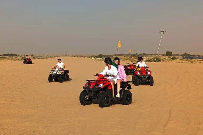 Evening Desert Safari Dubai with Quad Bike - Dune bashing brings the main burst of action