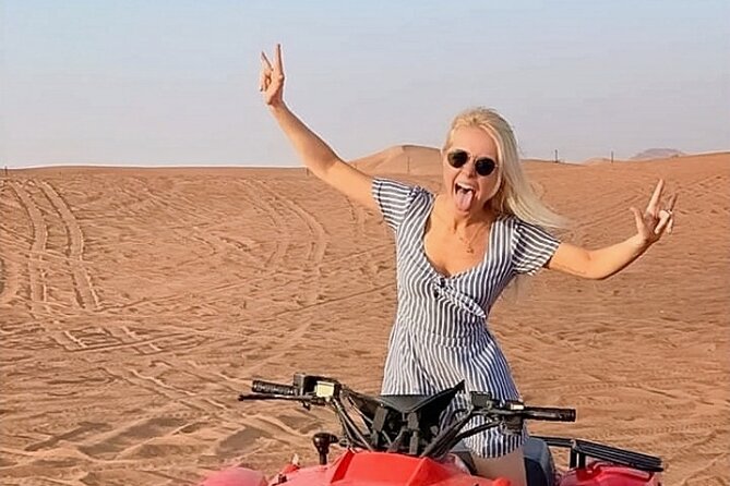 Evening Desert Safari from Dubai with Quad Bike Ride - Barbecue buffet dinner and stage shows