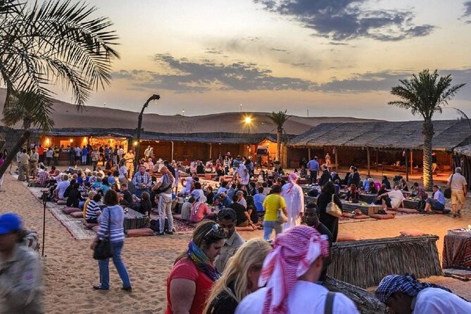 Evening Desert Safari Tour With Dinner & Entertainment - BBQ buffet dinner and camp seating