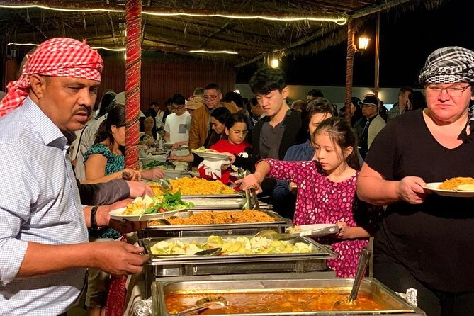 Evening Desert Safari Tour With Dinner & Entertainment - Fire, Tanura, and belly-dance performances