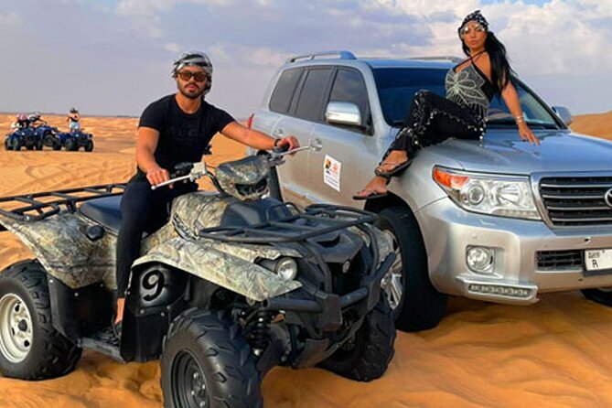 Evening desert safari with camel ride and BBQ dinner - Leaving Dubai for Lahbab’s red dunes