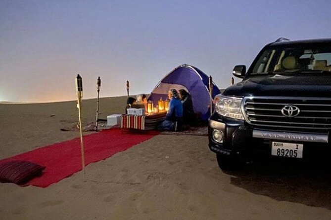 Evening desert safari with camel ride and BBQ dinner - Quad biking is optional, and the sales pressure can be real