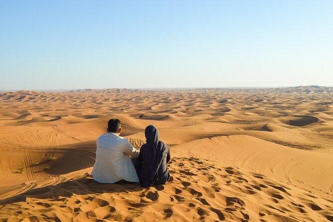 Evening Desert Safari with Quad Bike, BBQ Dinner and Camel Ride - BBQ dinner with Emirati and Mediterranean choices