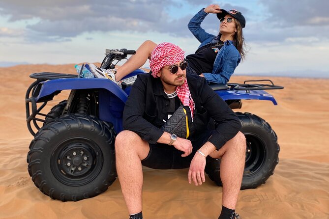 Evening Quad Bike, Desert Safari in Dubai , BBQ Dinner and Shows - A Bedouin-style camp and BBQ dinner