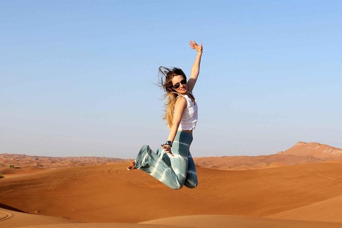 Evening Red Dunes Desert Safari Private Only Dune Bashing - Why Lahbab makes a better desert setting