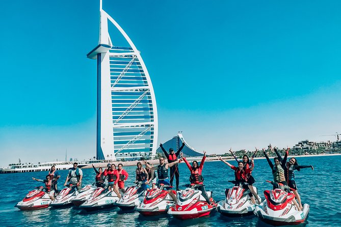 Exclusive 30 Mins Jet Ski Adventure - Burj Al Arab - Meeting the Yamaha 1800cc jet ski