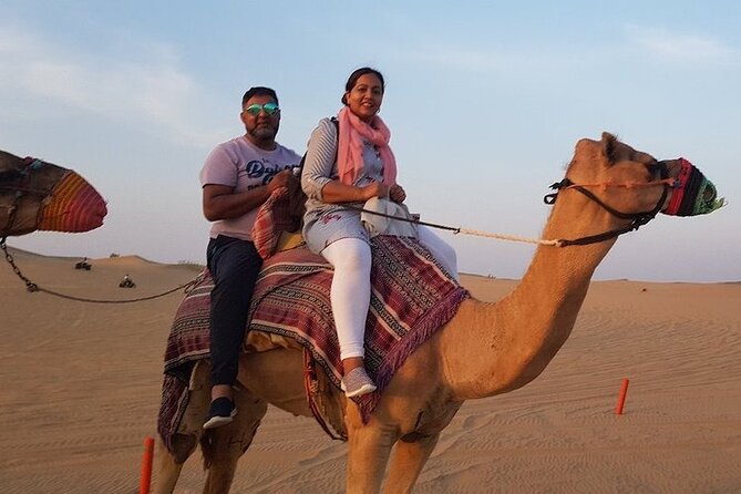 Exhilarating Desert Safari, Including BBQ Dinner from Dubai - BBQ dinner, drinks, and live entertainment