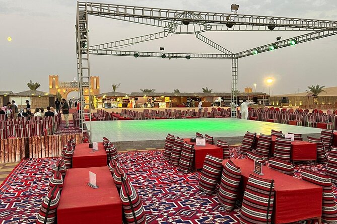 Experience the Ultimate Dubai Red Dunes Desert Safari BBQ Dinner - Belly dance, Tanoura, and fire show