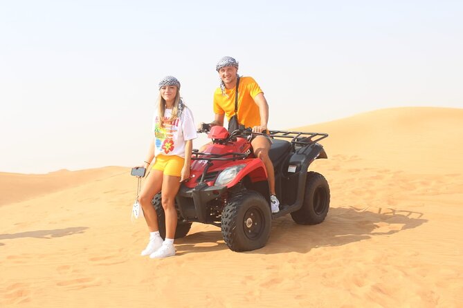 Extreme Quad Driving Adventure Tour - Quad biking across open sand