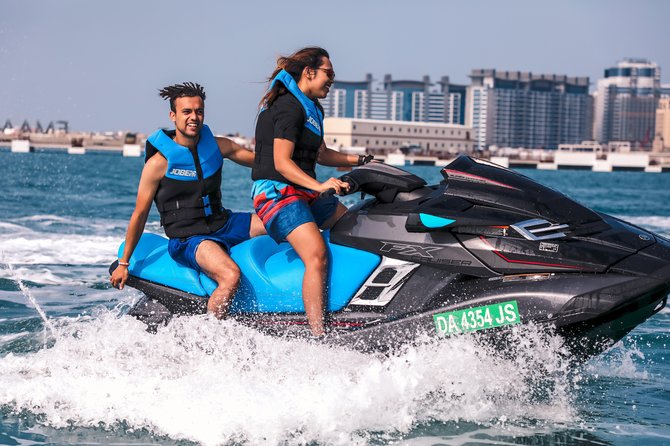 Fastest Jet Ski with Dubai Skyline, Burj Al Arab Views and Juice - Is $96 a fair price?