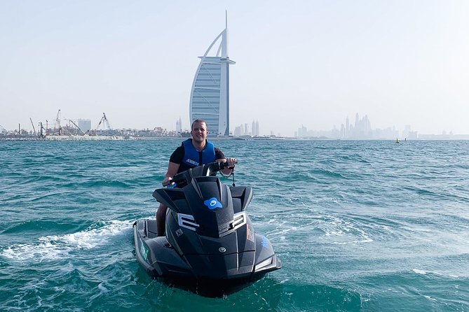 Fastest Jet Ski with Dubai Skyline, Burj Al Arab Views and Juice - Weather can change the whole plan