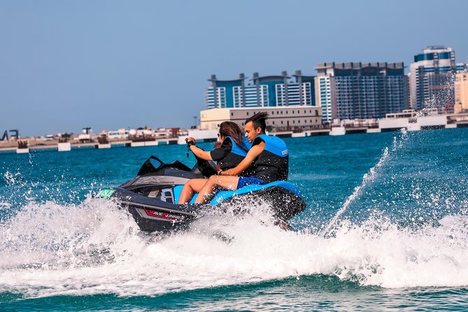 Fastest Jet Ski with Dubai Skyline, Burj Al Arab Views and Juice - Who will enjoy this most