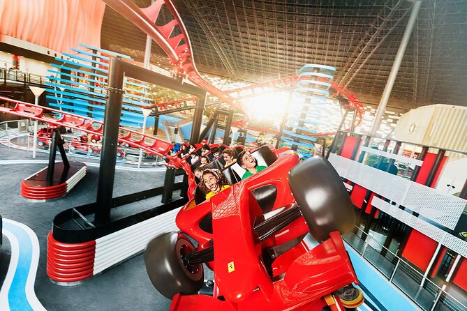 Ferrari World Abu Dhabi Ticket - Ferrari World on Yas Island, from supercars to serious speed