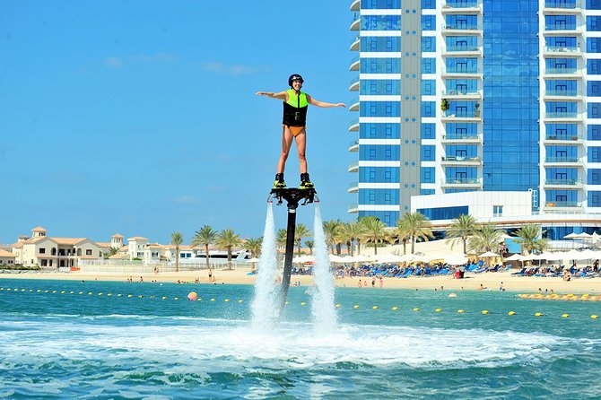 Flyboard Activity in Dubai - Why the included gear matters