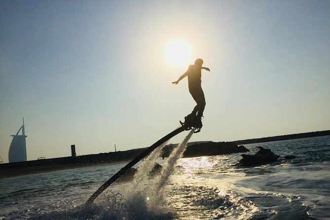 Flyboard Experience in Dubai - 30min - What the 30-minute Dubai flyboard session feels like
