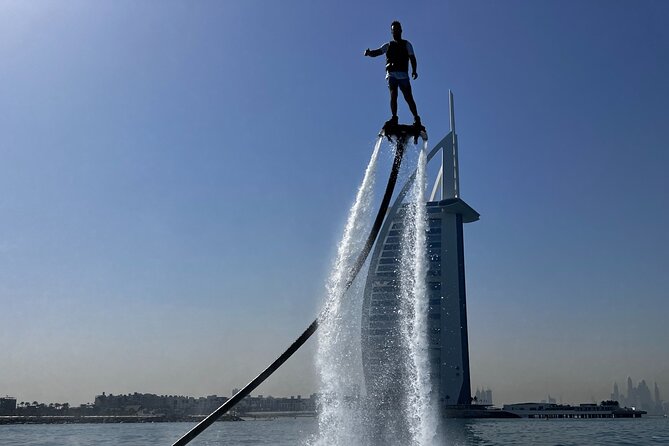 Flyboard Experience in Dubai - 30min - Reaching the 19-foot high point