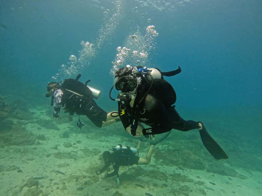 From Dubai: 2 Dives for Certified Divers with BBQ & Transfer - Three short stops on the way back