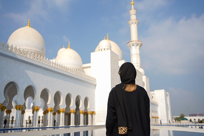 From Dubai: Abu Dhabi City Sightseeing & Sheikh Zayed Mosque - Timing, pickup, and the return to Dubai