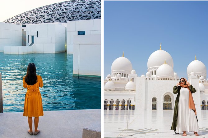 From Dubai: Abu Dhabi Day Tour with Grand Mosque & Louvre Museum - Pickup from Dubai and the ride south