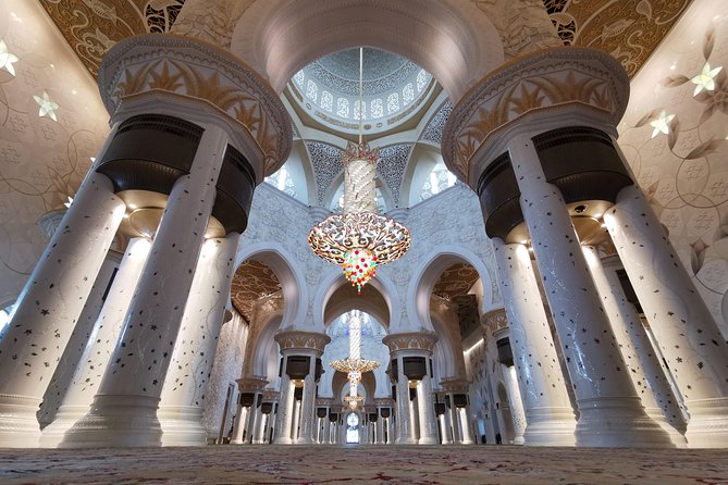 From Dubai : Abu Dhbai Tour Including Le Louvre Museum Ticket - Emirates Palace, with access dependent on events
