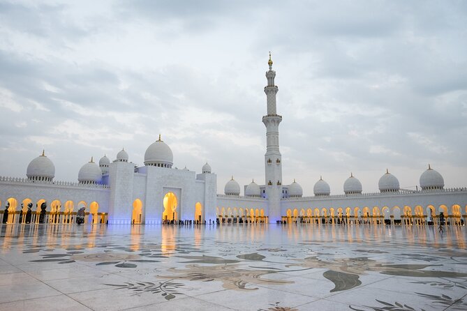 From Dubai: Full-Day Abu Dhabi Tour With Traditional Buffet Lunch - Emirates Palace is a polished photo stop