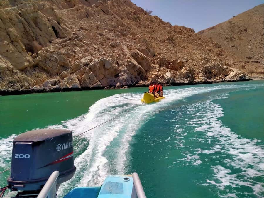 From Dubai/Sharjah/RAK: Dibba Musandam Trip & Dhow Cruise - Lunch on board at 1:30 pm