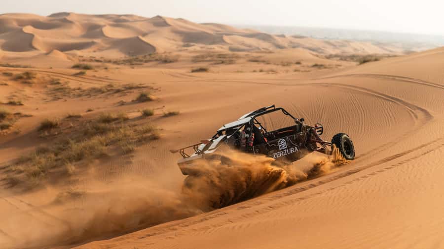 From Dubai: Zerzura Buggy Experience + Private Dinner - From Dubai to the quiet side of the desert