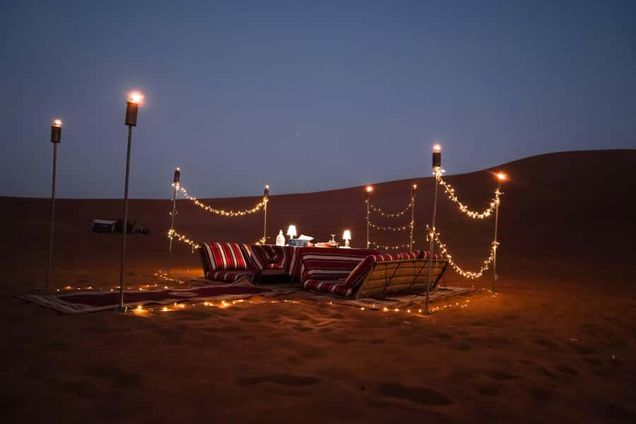 From Dubai: Zerzura Buggy Experience + Private Dinner - Fossil Rock and the ancient desert story